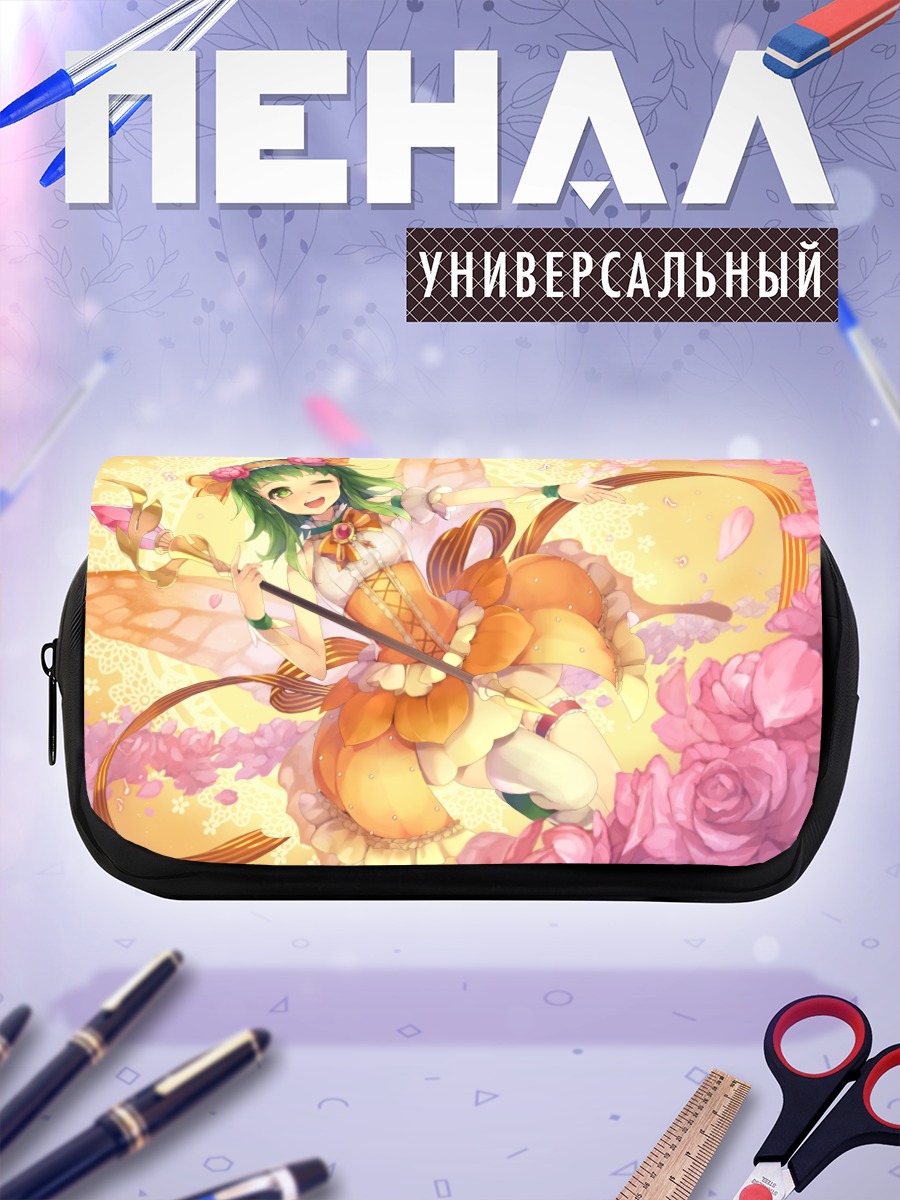 Пенал-косметичка Гуми в розах