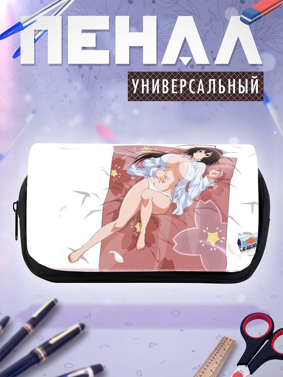 Пенал-косметичка Мусуби на простынях