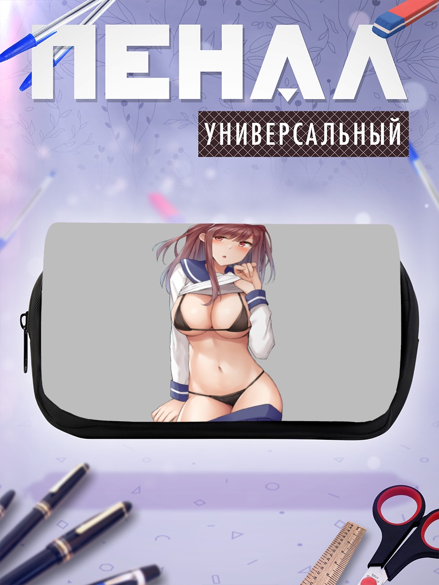 Пенал-косметичка Девушка в форме
