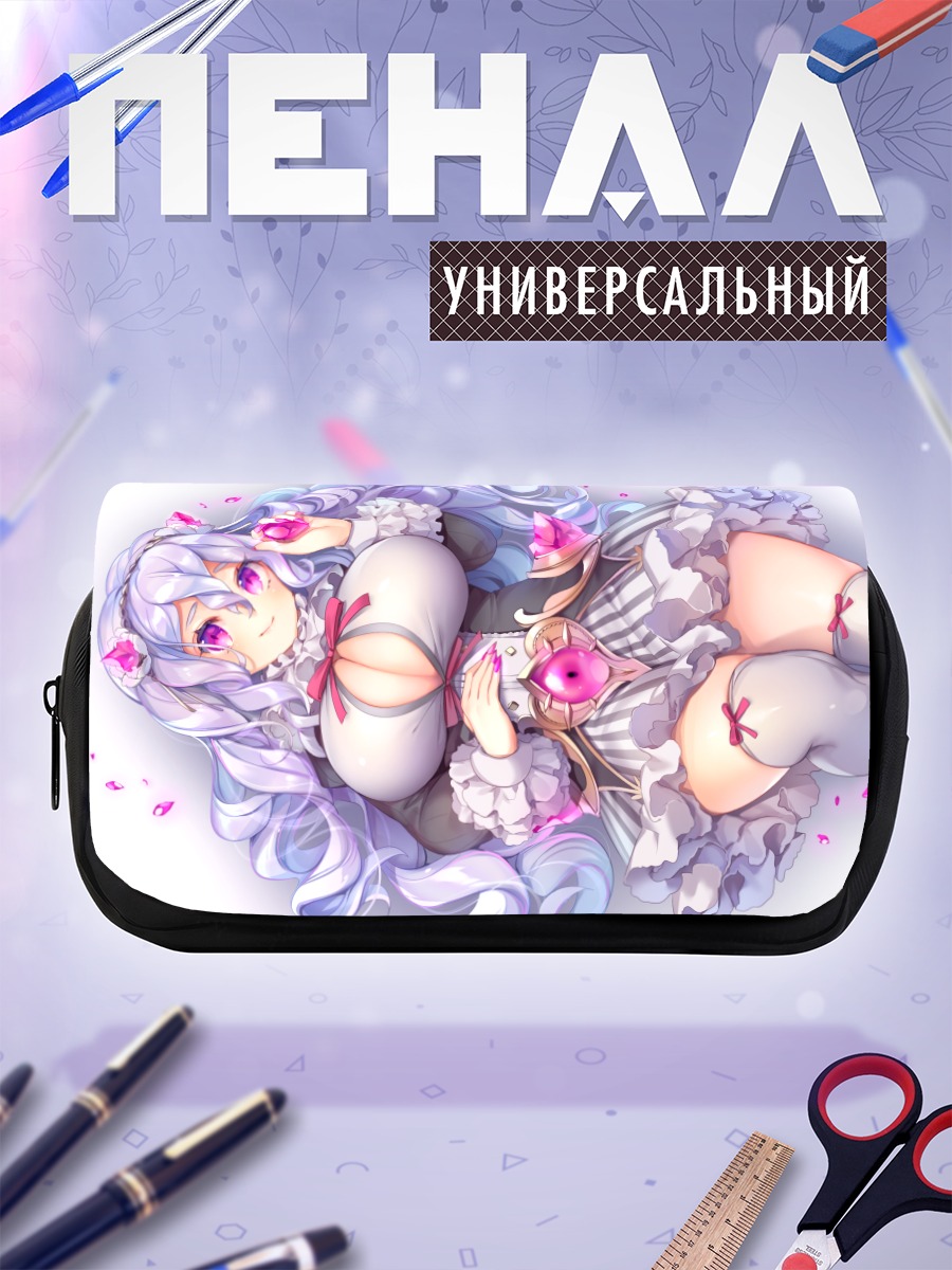 Пенал-косметичка Девушка в платье
