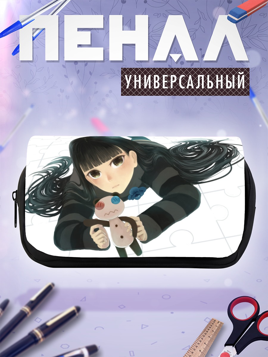 Пенал-косметичка Саса Казамори с игрушкой