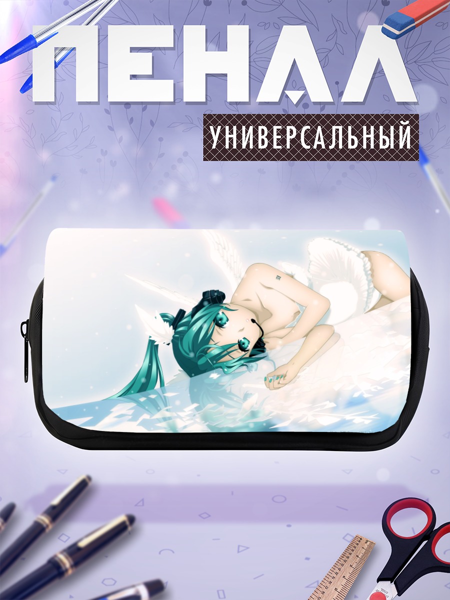 Пенал-косметичка Мику Хацунэ ангел