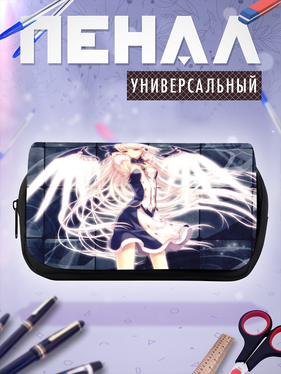 Пенал-косметичка Ангел в наушниках