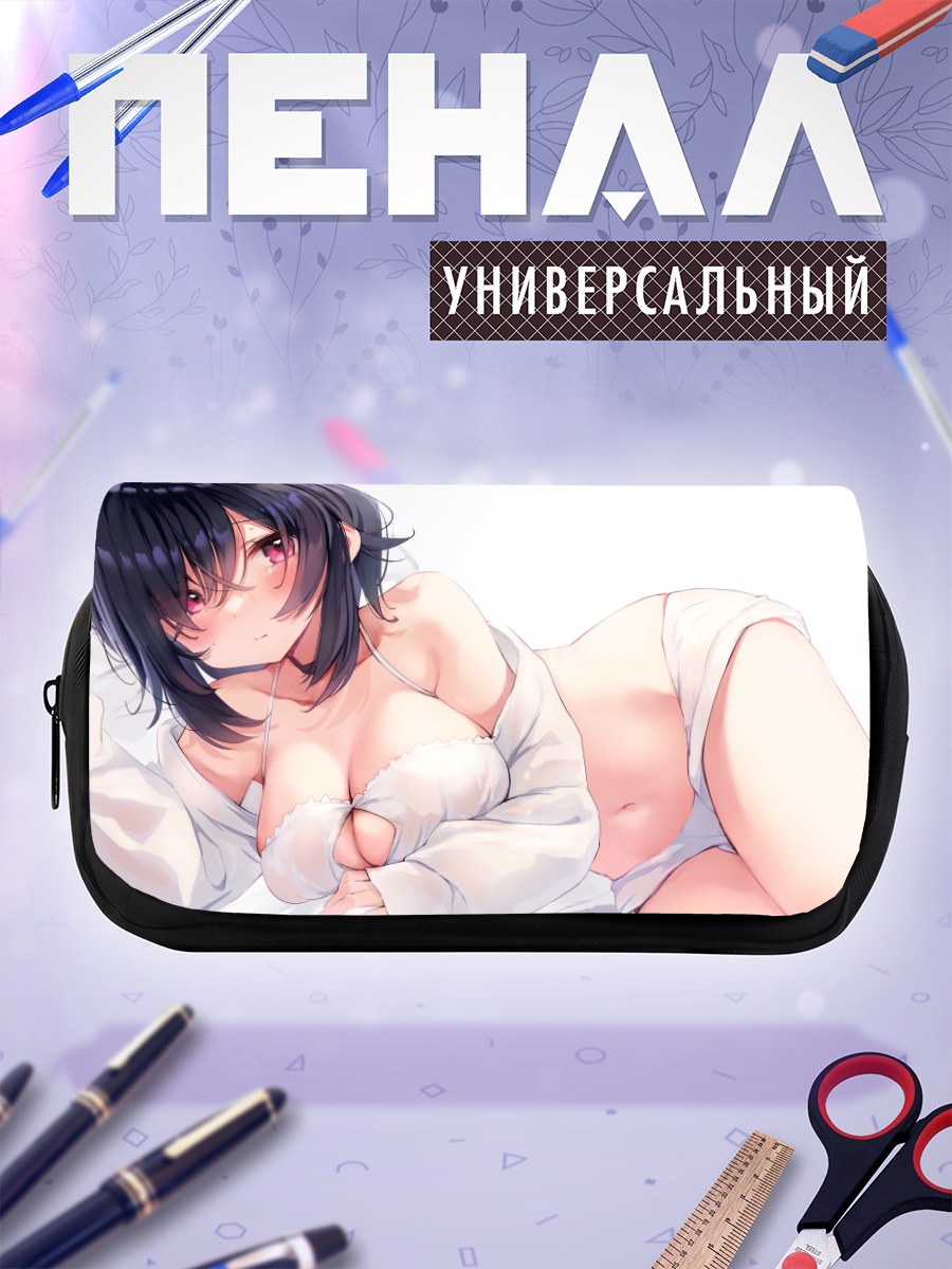 Пенал-косметичка Девушка в белом