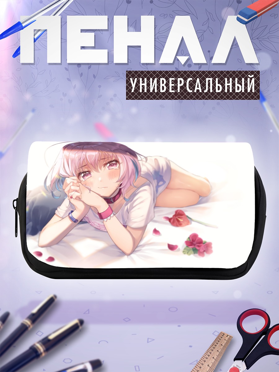 Пенал-косметичка Риаму Юмеми в цветах