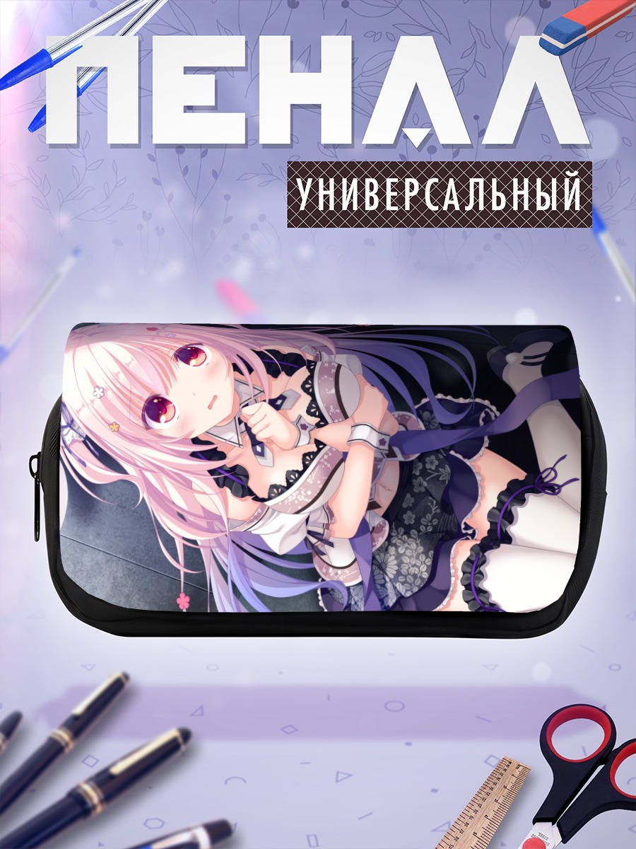 Пенал-косметичка Майя в кружевах