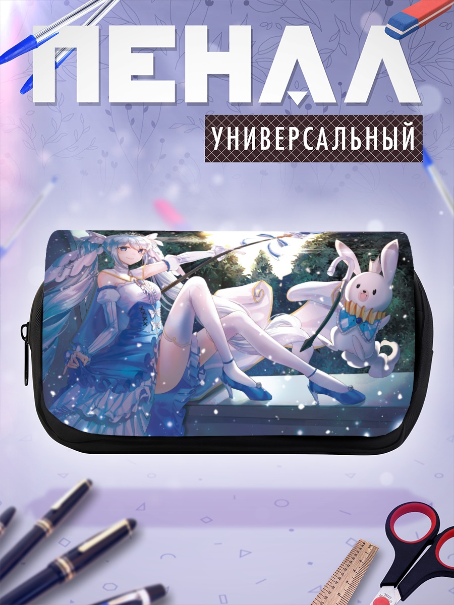 Пенал-косметичка Мику Хацунэ в снегу