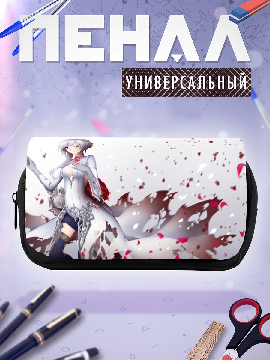 Пенал-косметичка Белоснежка в лепестках