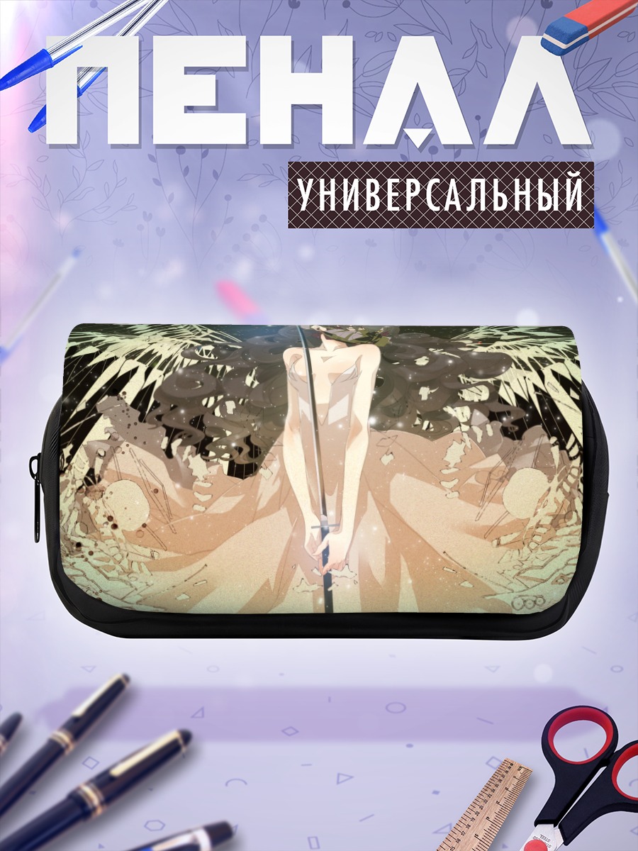 Пенал-косметичка Мику Хацунэ с крыльями