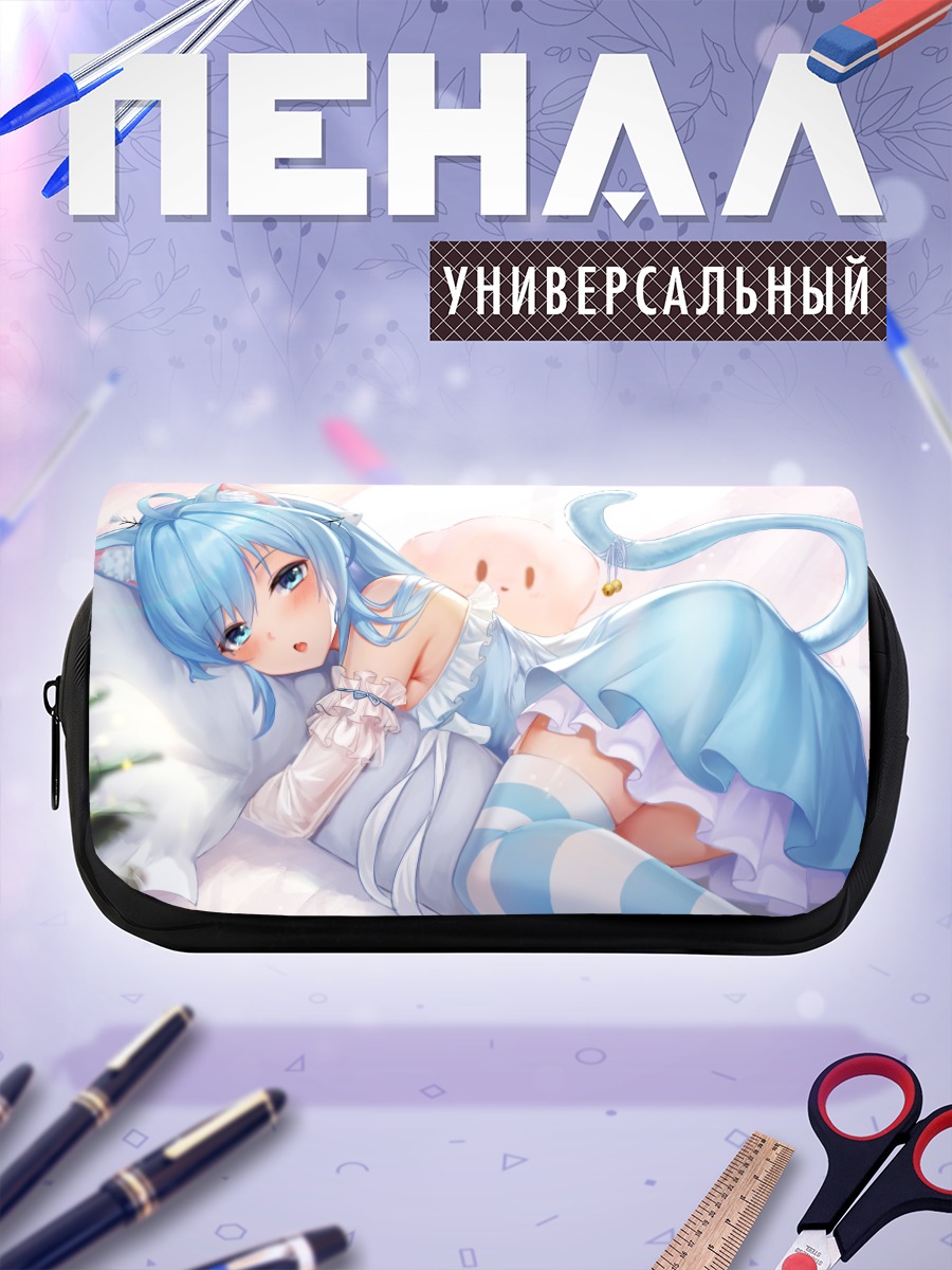 Пенал-косметичка Мику Хацунэ кошкодевочка