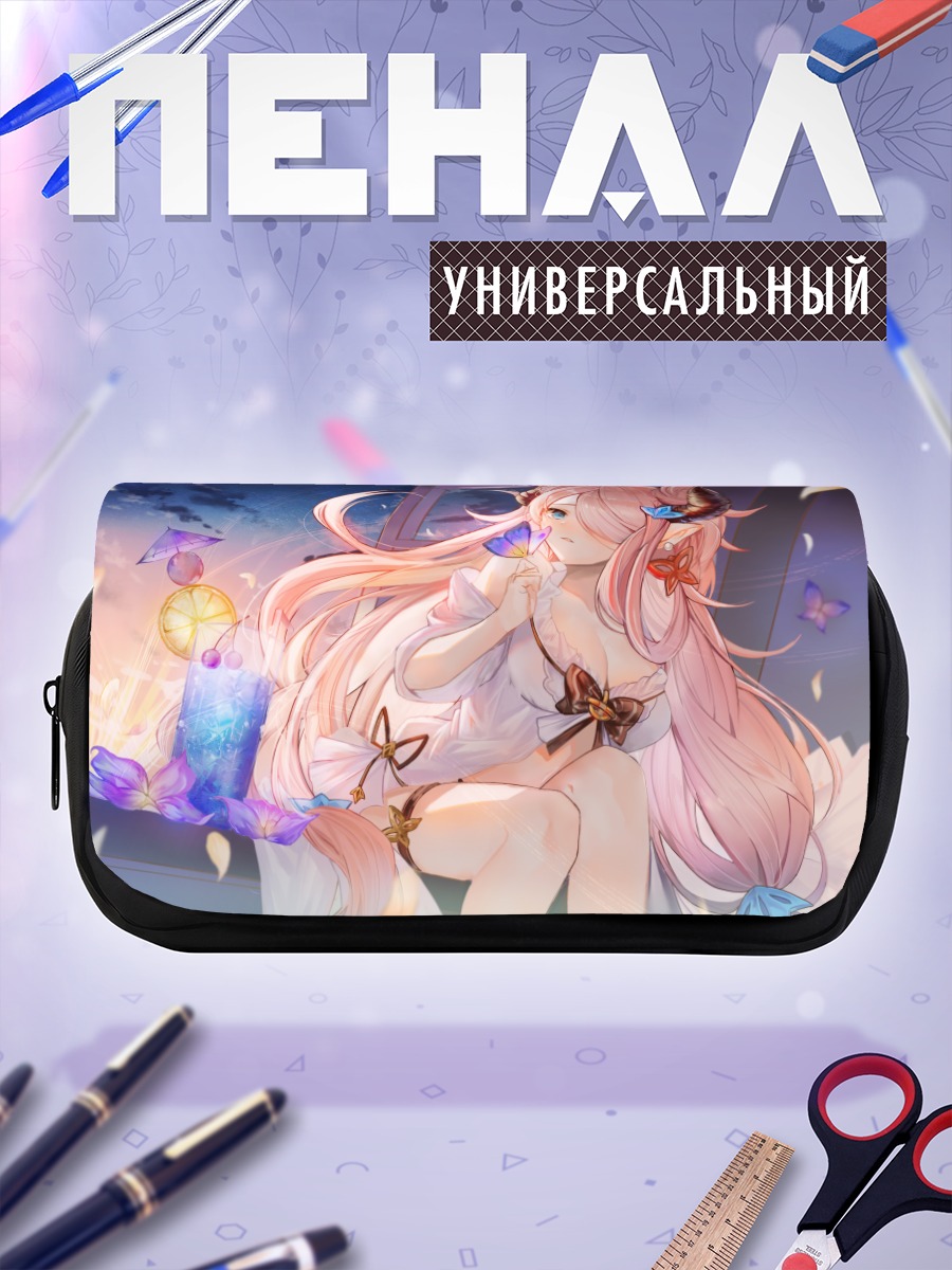 Пенал-косметичка Нармая в цветах