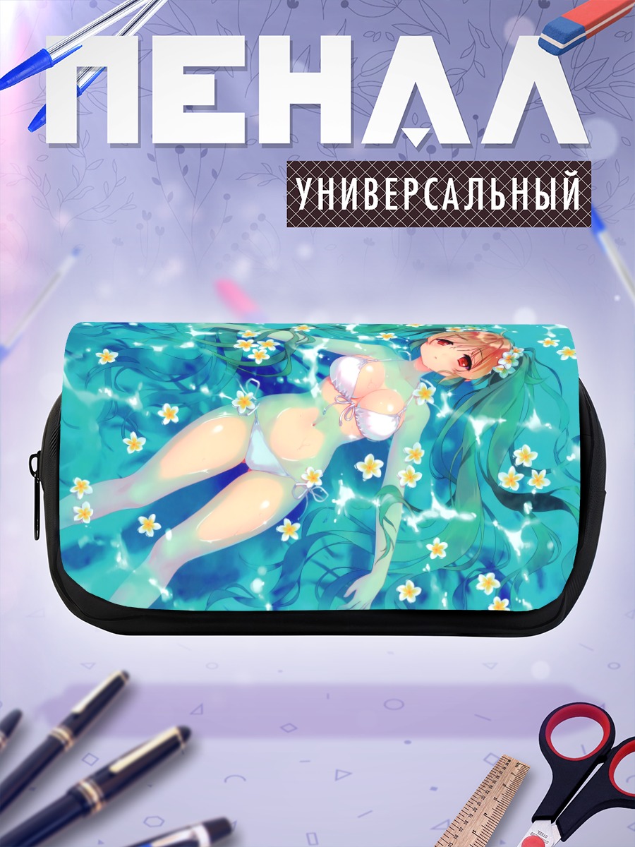 Пенал-косметичка Мурасамэ в цветах