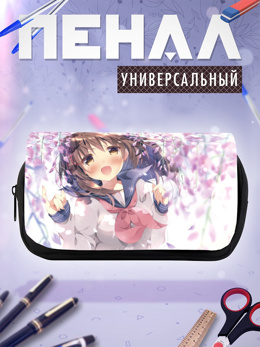 Пенал-косметичка Кокоа-тян в сакуре