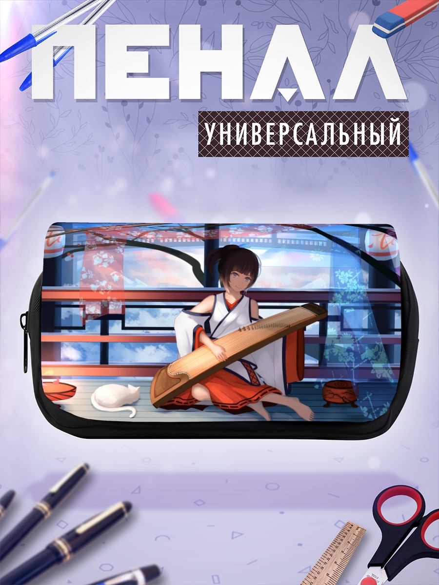 Пенал-косметичка Мико с котом