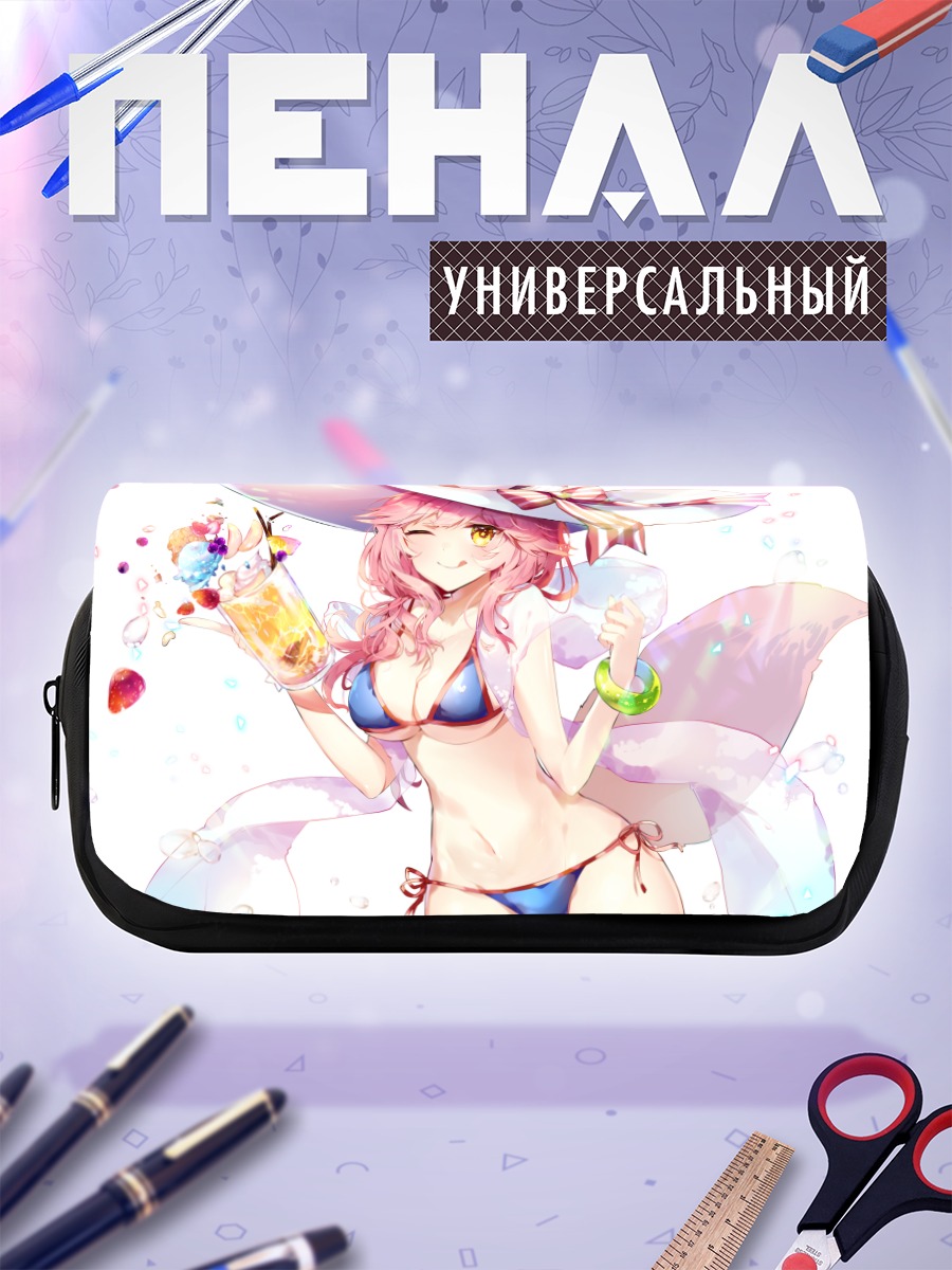 Пенал-косметичка Тамамо но Маэ на пляже