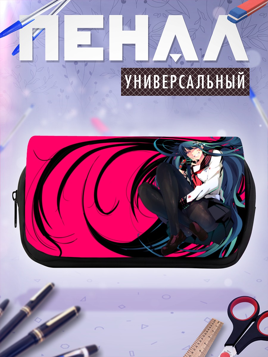 Пенал-косметичка Мику Хацунэ в вихре