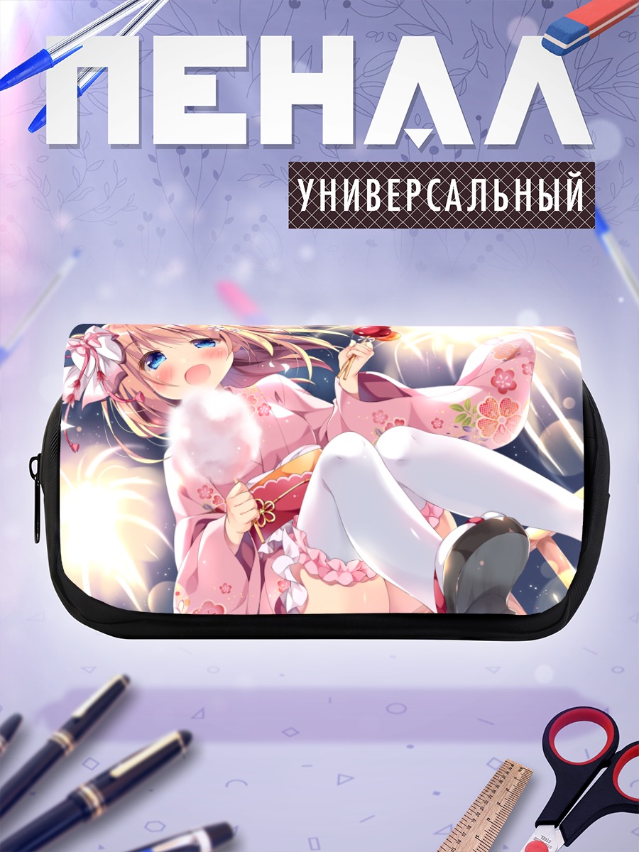 Пенал-косметичка Тен-тян с яблоком