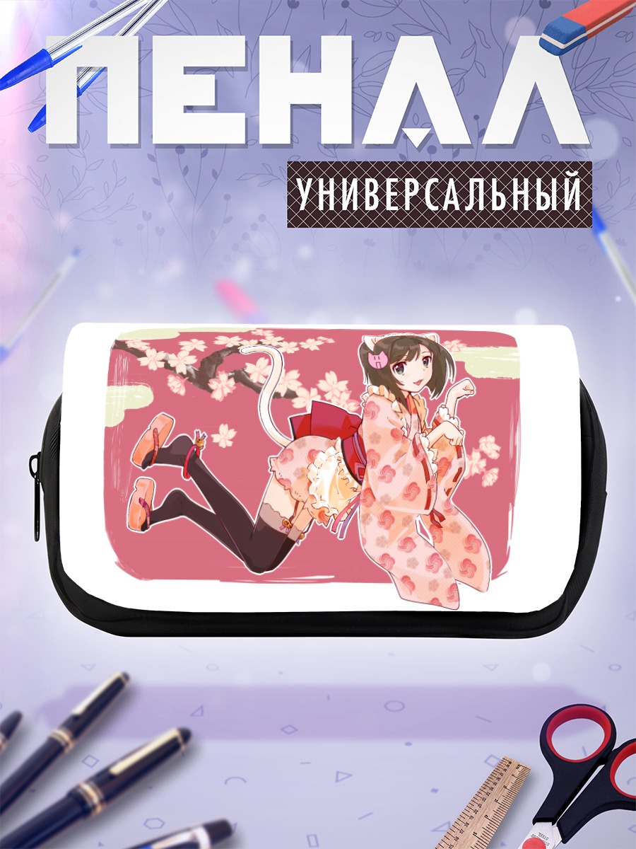Пенал-косметичка Мику Маэкава в сакуре
