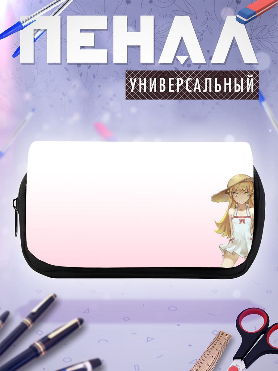 Пенал-косметичка Шинобу Ошино в шляпе