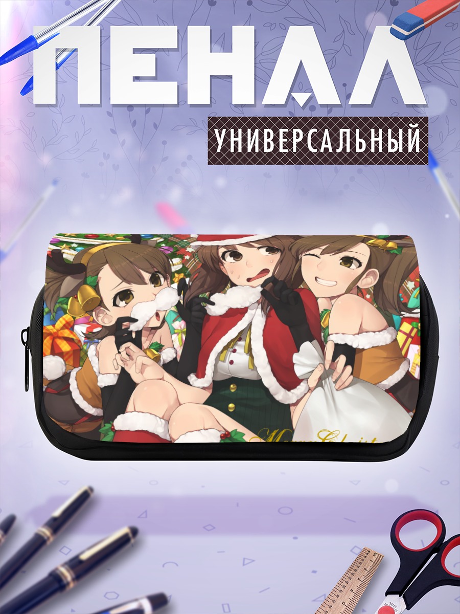 Пенал-косметичка Ами и Мами в Рождество