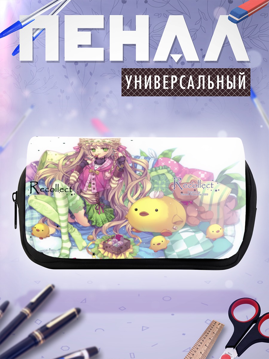 Пенал-косметичка Блондинка с леденцом