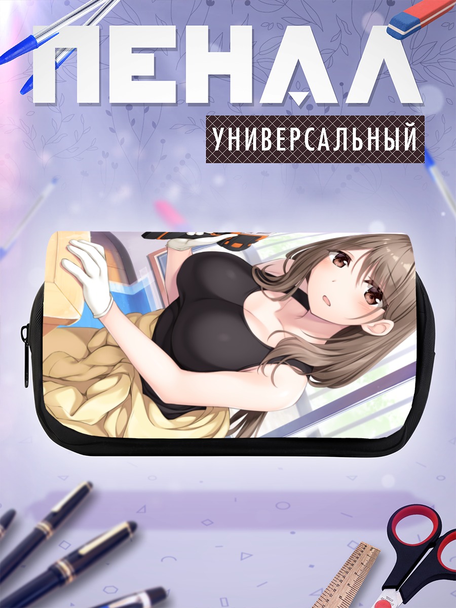 Пенал-косметичка Хинако Цубаки в черном