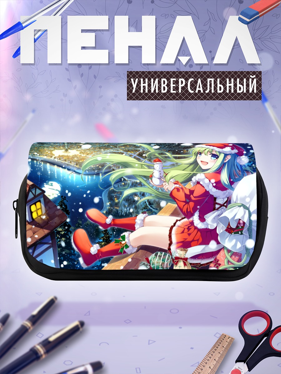 Пенал-косметичка Мику Хацунэ в Санте