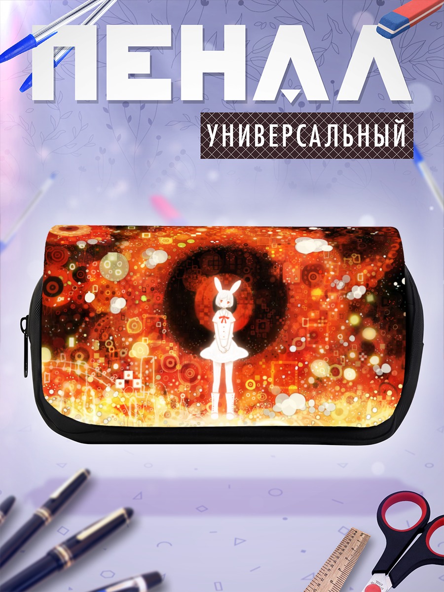 Пенал-косметичка Заячиха в огне