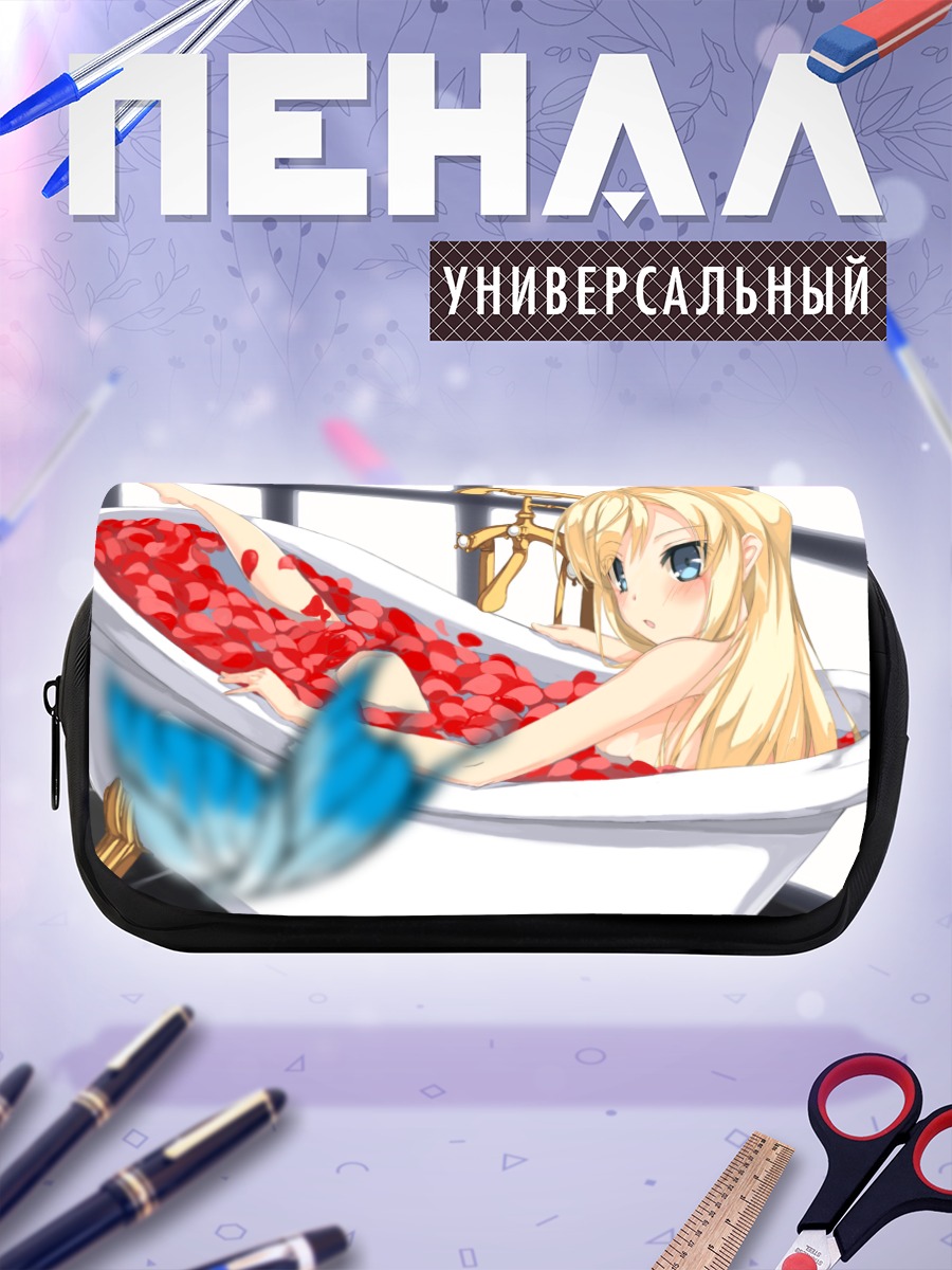 Пенал-косметичка Сена Кашивадзаки в лепестках