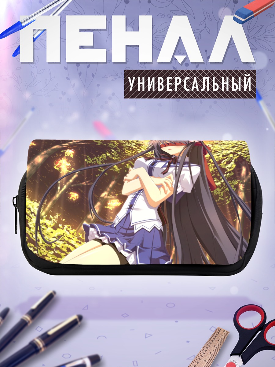 Пенал-косметичка Акари Кибицумия в лесу