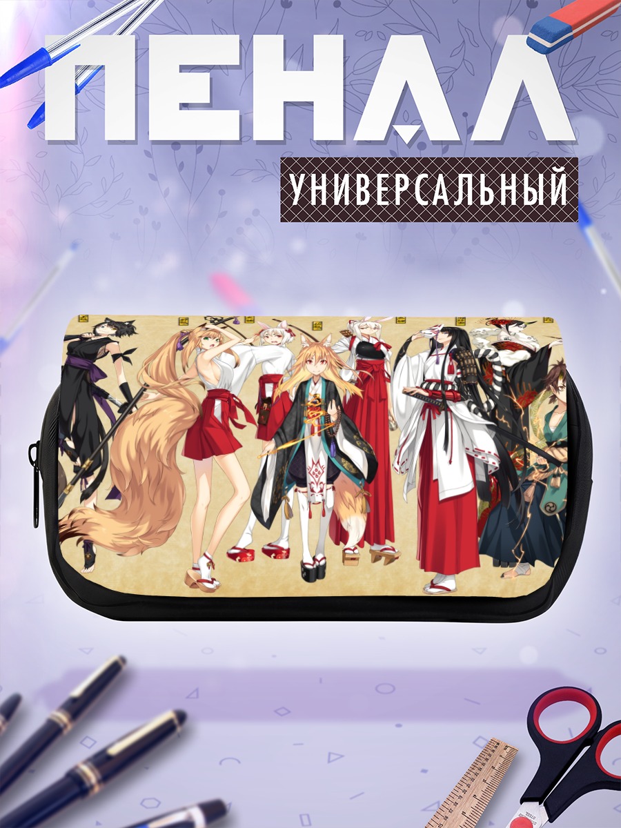 Пенал-косметичка Воительницы с ушками