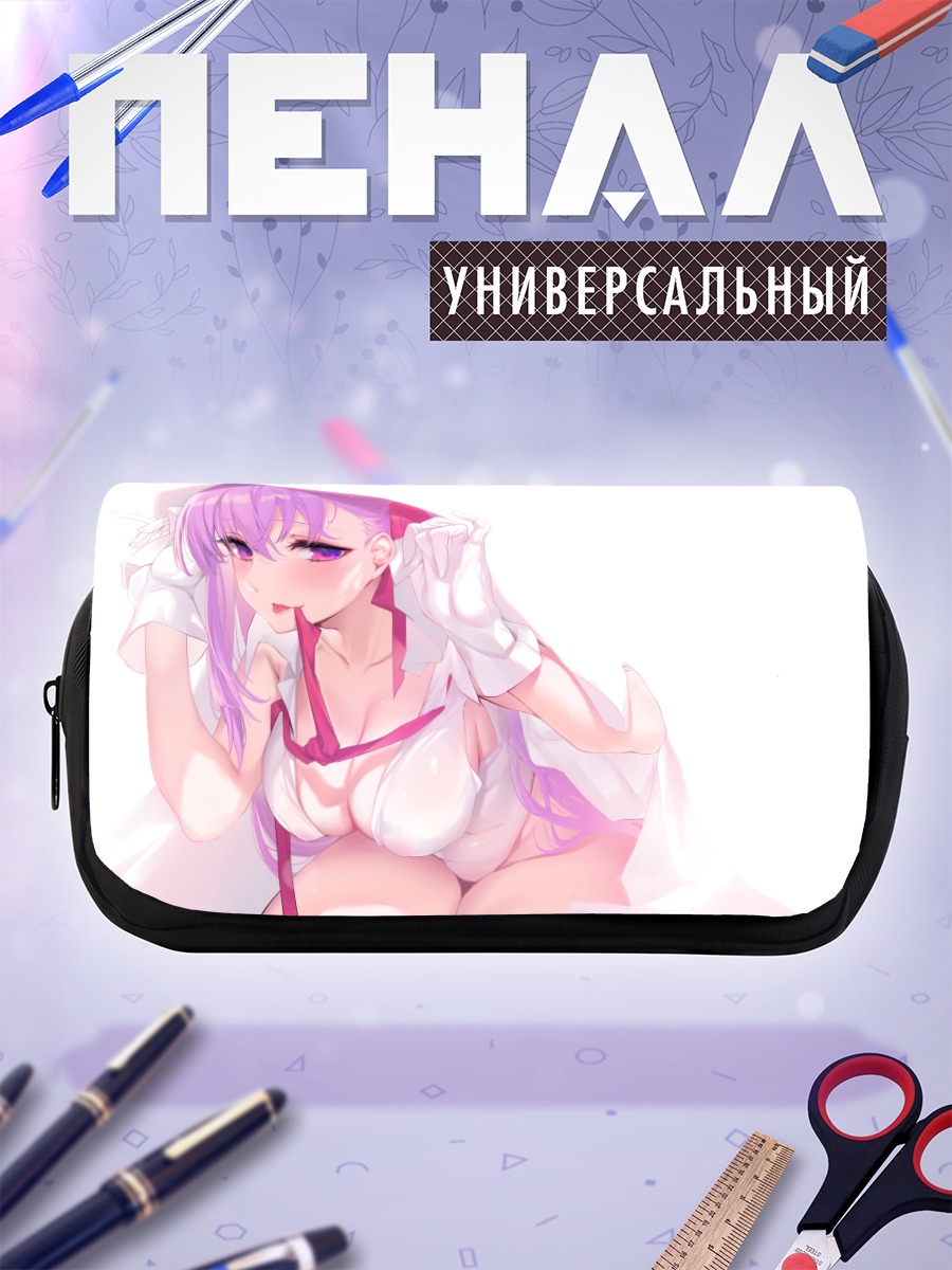 Пенал-косметичка Биби в белом
