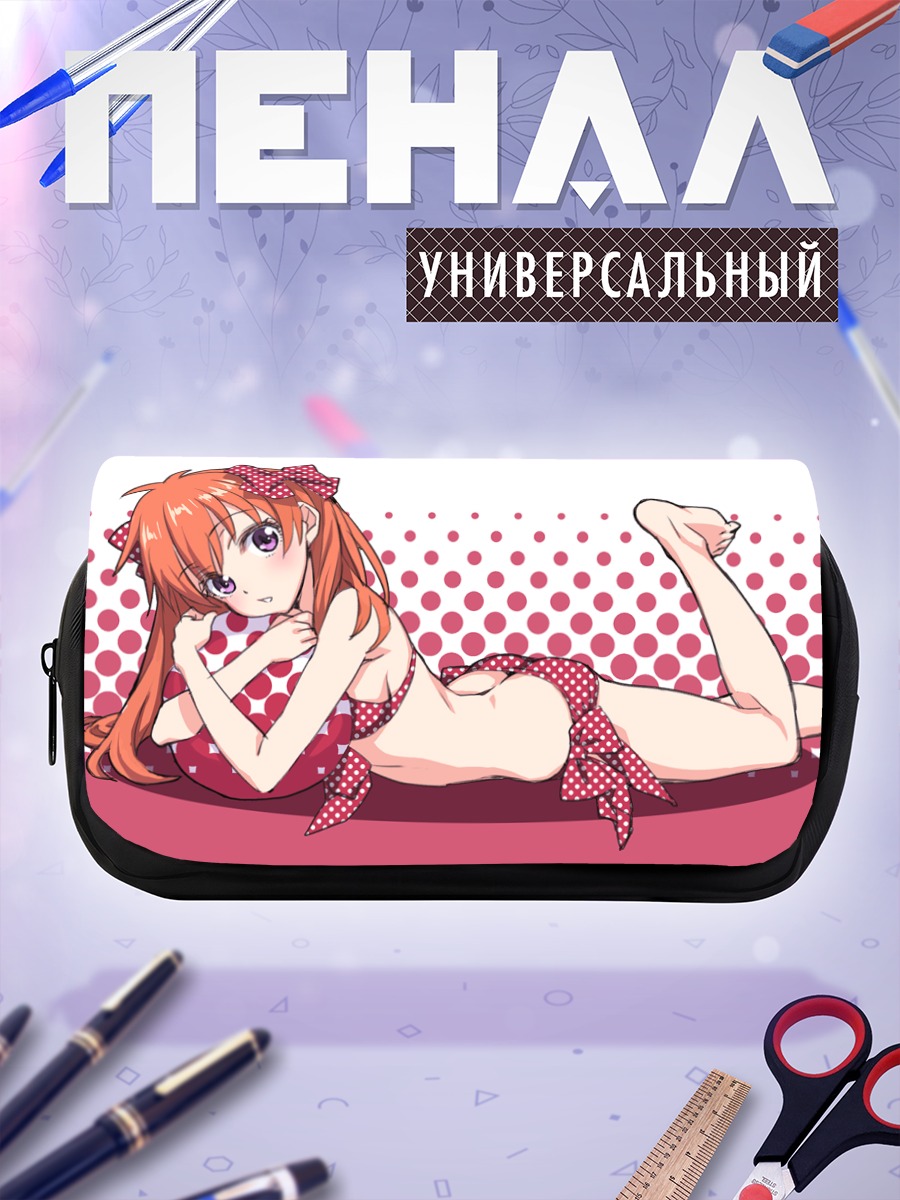 Пенал-косметичка Сакура Чиё в горошек