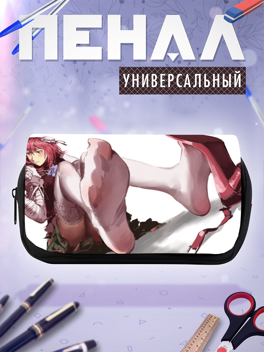 Пенал-косметичка Ибараки Касэн в красном