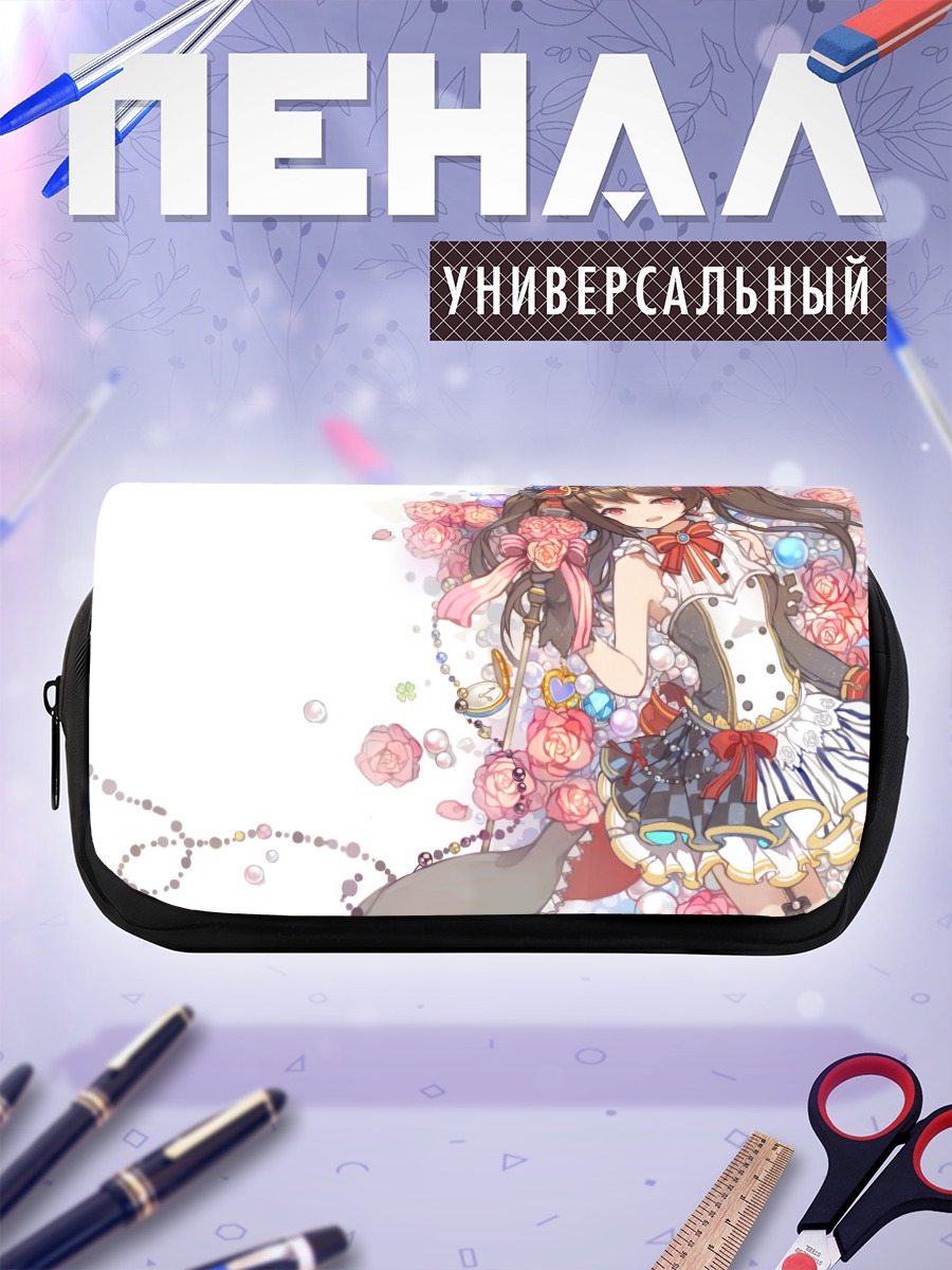 Пенал-косметичка Нико Ядзава в розах