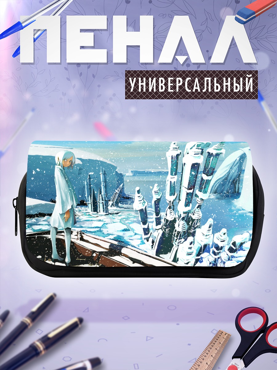 Пенал-косметичка Зимние руины