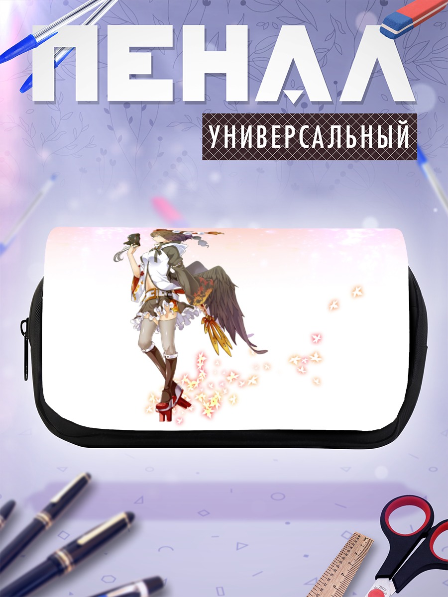 Пенал-косметичка Ая Шамеймару в цветах