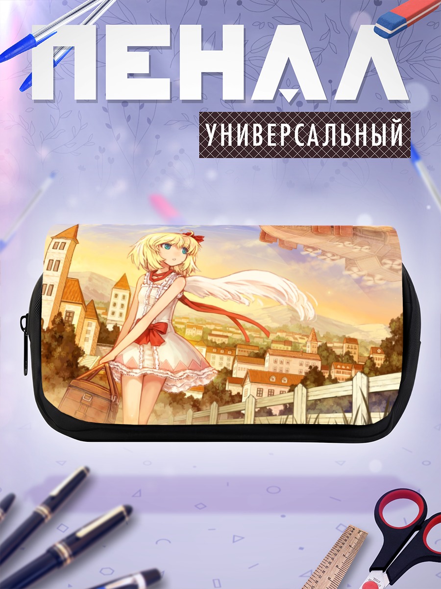 Пенал-косметичка Блондинка в городе