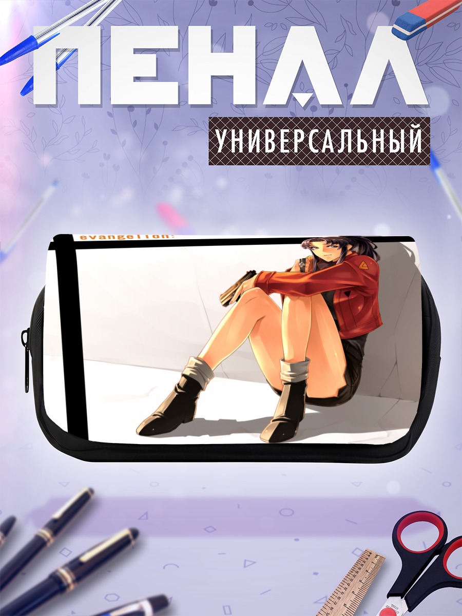 Пенал-косметичка Мисато Кацураги в красном