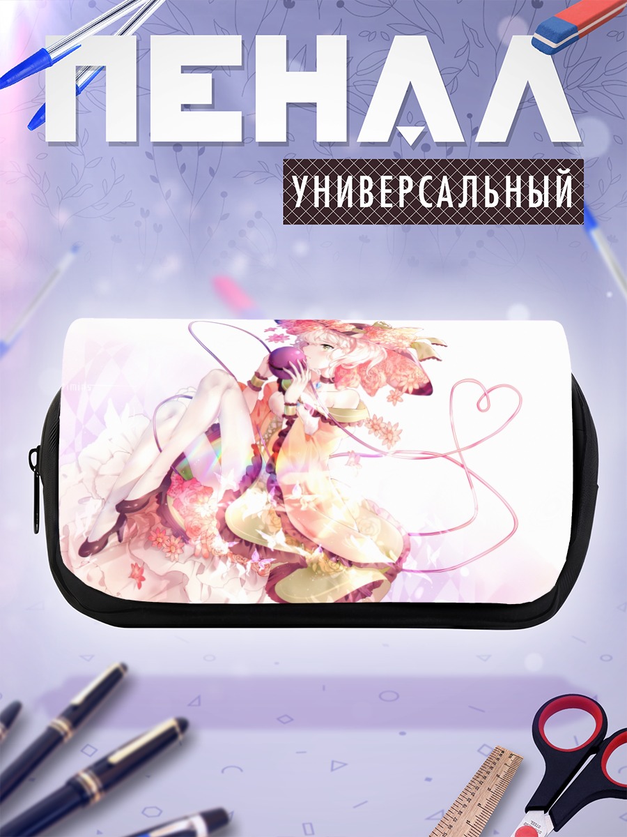 Пенал-косметичка Коиши Комейдзи в цветах