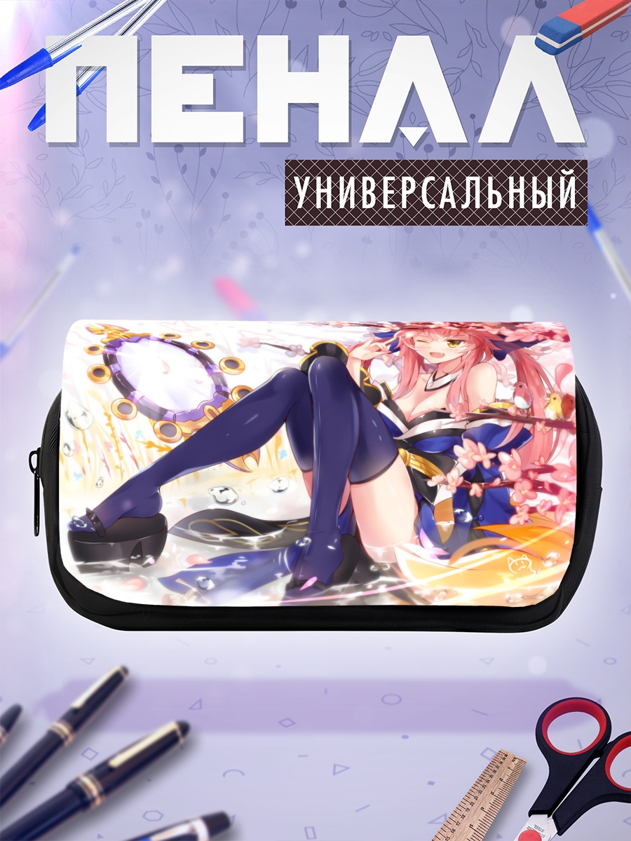 Пенал-косметичка Тамамо но Маэ в цветах