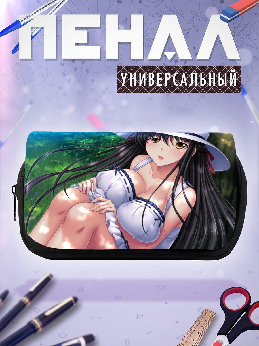 Пенал-косметичка Асами Сакуразава в шляпе