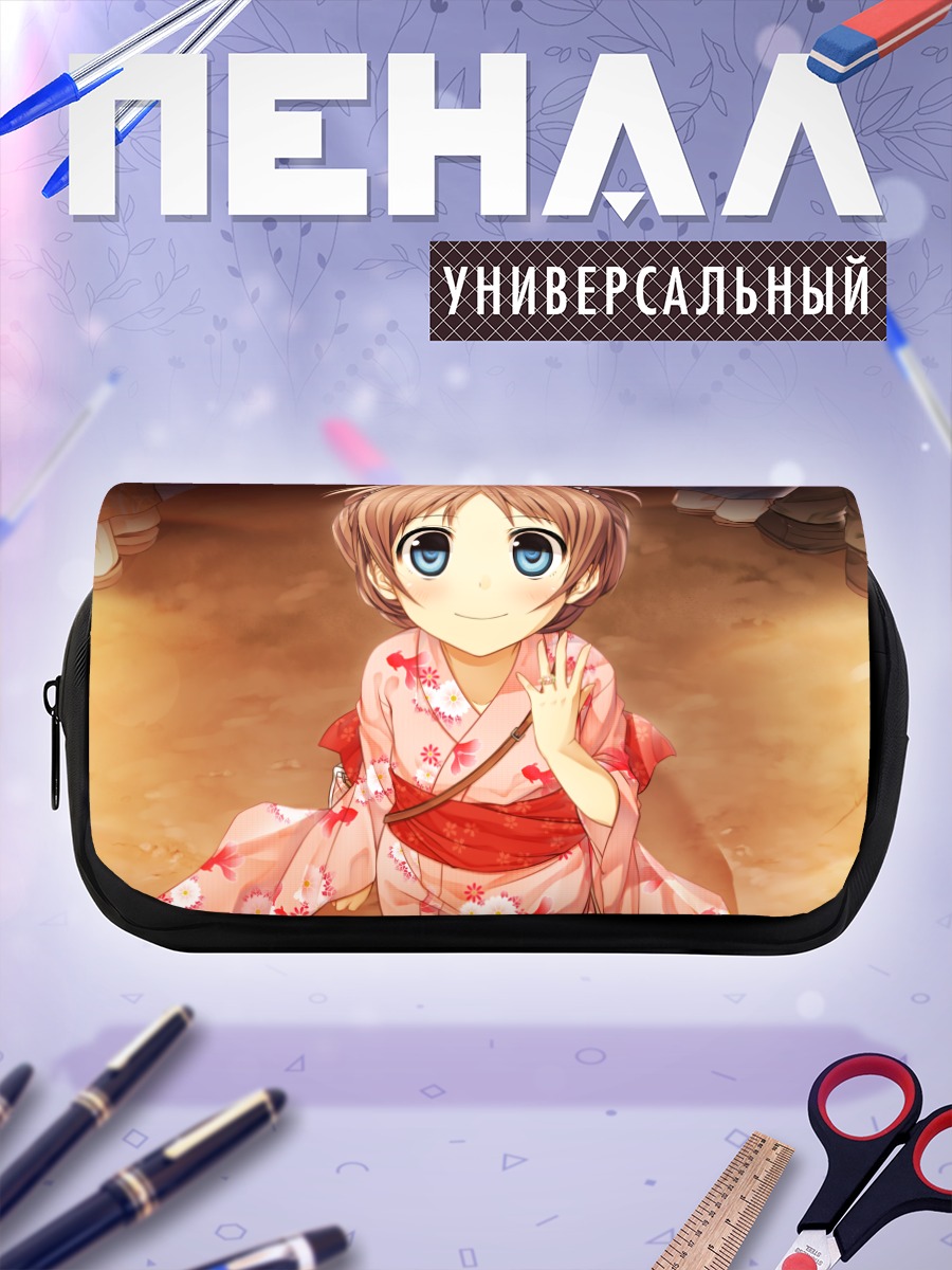 Пенал-косметичка Нацуха Саваи в кимоно
