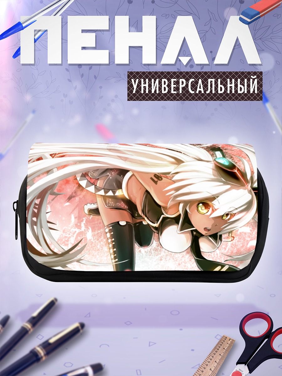 Пенал-косметичка Мику Хацунэ в сиянии