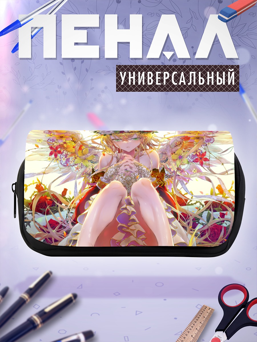 Пенал-косметичка Цветочный ангел