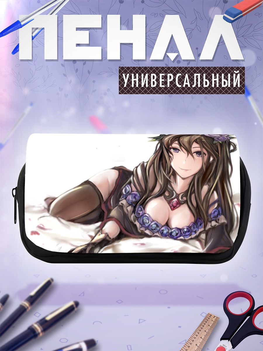 Пенал-косметичка Розетта в цветах