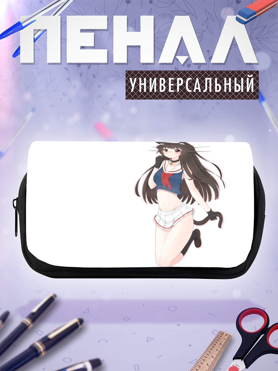 Пенал-косметичка Чокай в кошкоушках