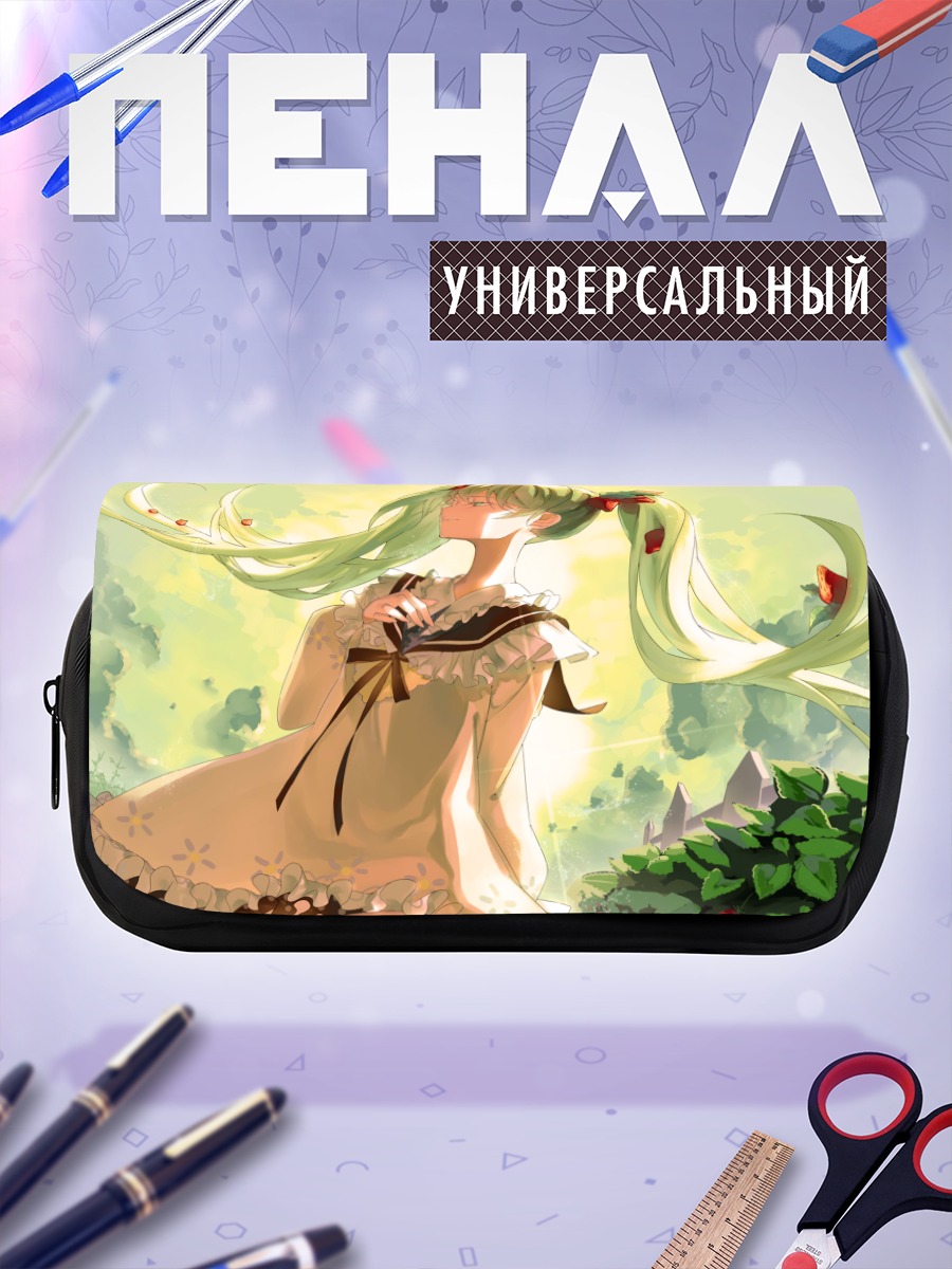 Пенал-косметичка Мику Хацунэ в платье