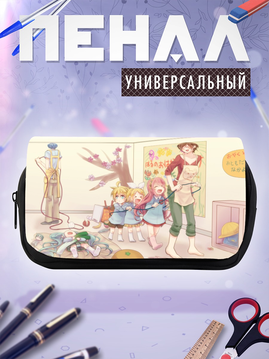 Пенал-косметичка Мику Хацунэ и друзья