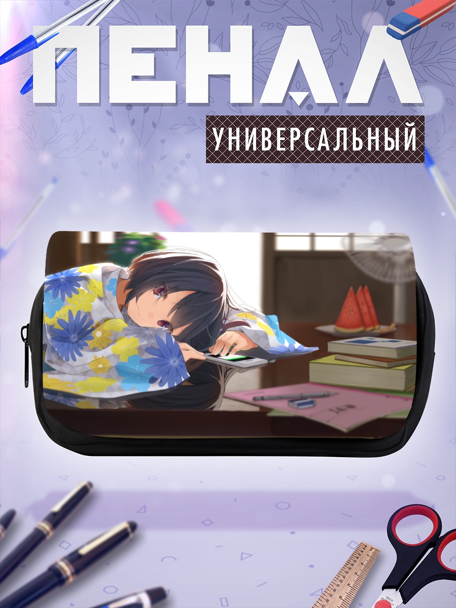 Пенал-косметичка Девушка в юкате